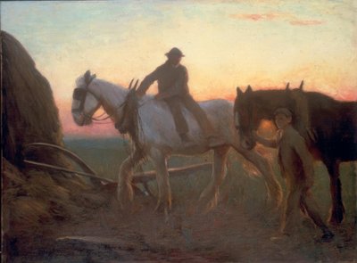 Homeward by George Clausen