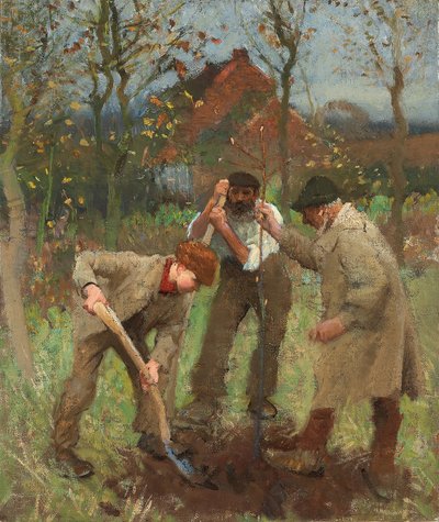 Planting a Tree by George Clausen