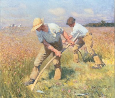 The Mowers by George Clausen