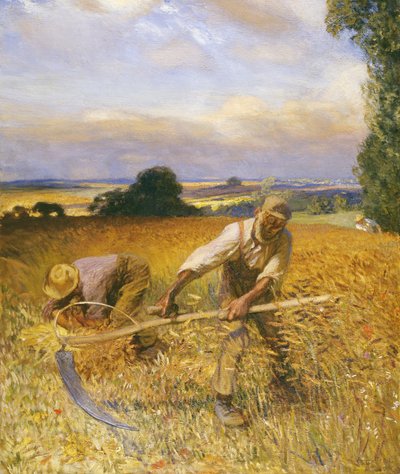 The Old Reaper by George Clausen