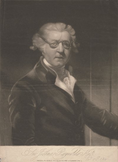 Sir Joshua Reynolds by George Clint
