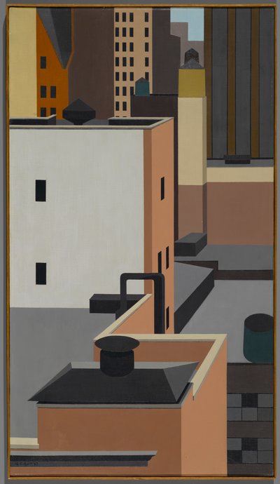 Manhattan Mosaic by George Copeland Ault