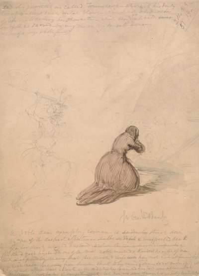 Devoted Wife by George Cruikshank