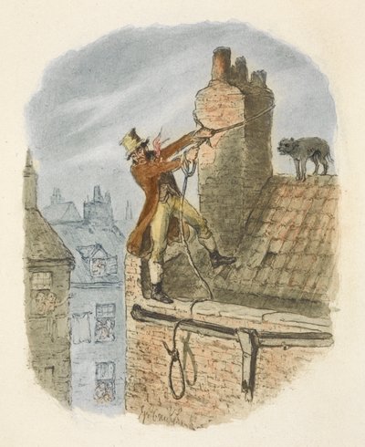 Illustration for "Oliver Twist" by George Cruikshank