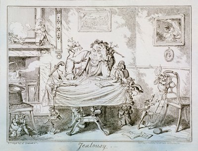 Jealousy by George Cruikshank