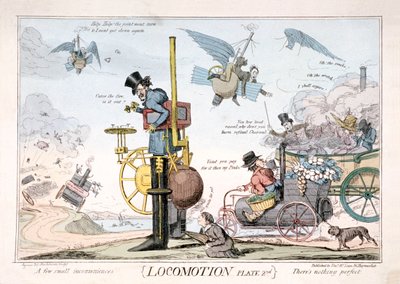 Locomotion, London by George Cruikshank
