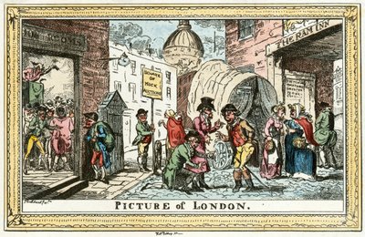 Picture of London by George Cruikshank