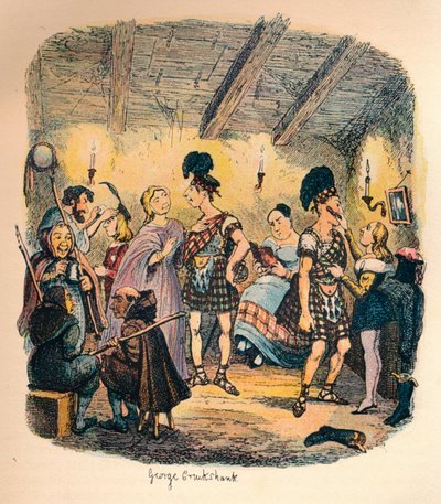 Private Theatres, c. 1900 by George Cruikshank