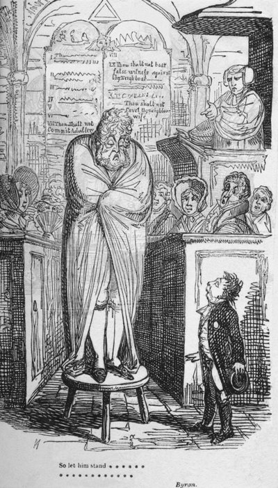 So let him stand... by George Cruikshank