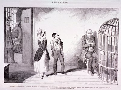 The Bottle by George Cruikshank