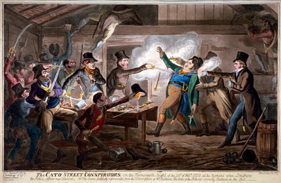 The Cato Street conspirators, 1820 by George Cruikshank