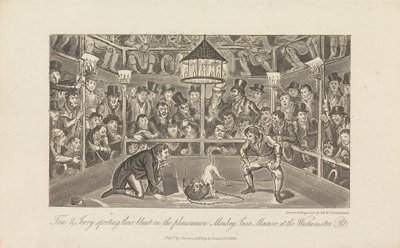 Tom & Jerry sporting their blunt... by George Cruikshank