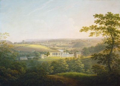 Easby Abbey, near Richmond by George Cuitt the Younger