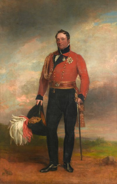 Lieutenant-General Rowland, Lord Hill by George Dawe