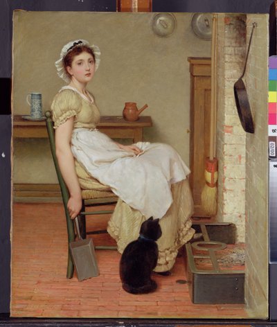 Her First Place by George Dunlop Leslie