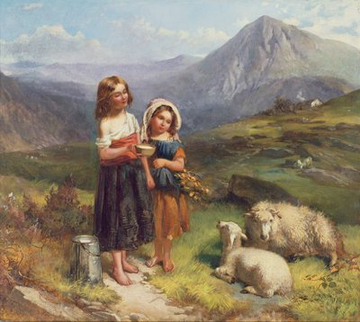 On the Welsh Hills by George Earl