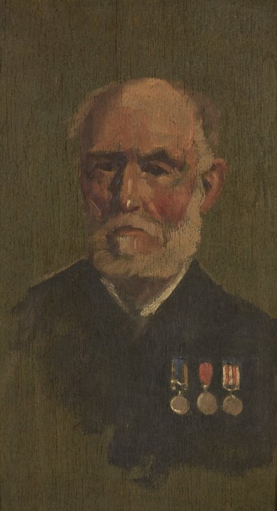 Portrait of P. Larkin by George Edmund Butler