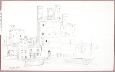 Caernarvon Castle by George Elbert Burr
