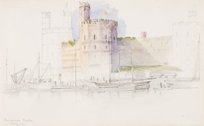 Caernarvon Castle by George Elbert Burr
