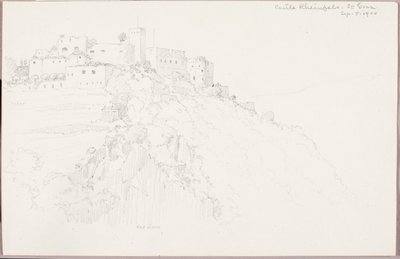 Castle Rheinfels, St. Goar by George Elbert Burr