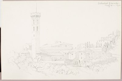 Cathedral, Fiesole by George Elbert Burr