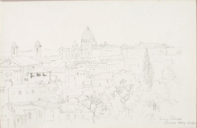 From Pincio, Rome by George Elbert Burr