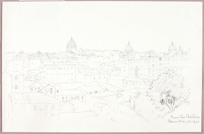From the Palatine, Rome by George Elbert Burr