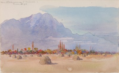 Near Villeneuve, Switzerland by George Elbert Burr
