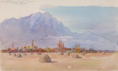 Near Villeneuve, Suisse by George Elbert Burr