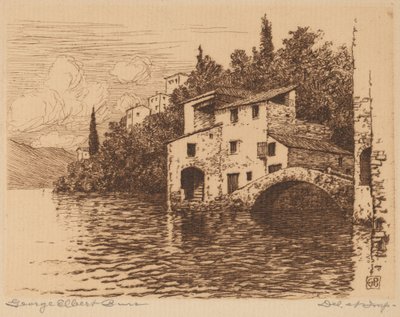 On Lake Como by George Elbert Burr