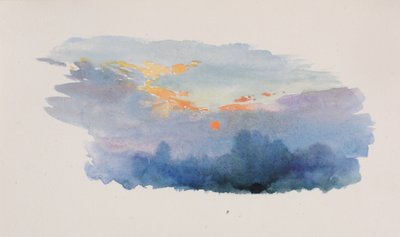 Sunset, Oxford by George Elbert Burr