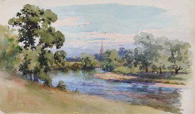 The Wye near Ross by George Elbert Burr