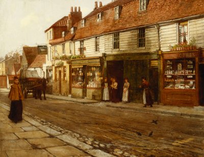 Eltham High Street by George Elgar Hicks