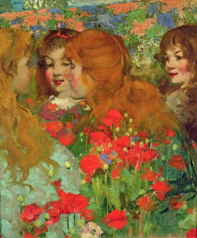 The Poppies by George F. Henry