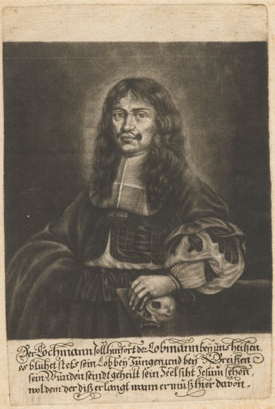 Michael Lochmann (1630-1674) by George Fennitzer