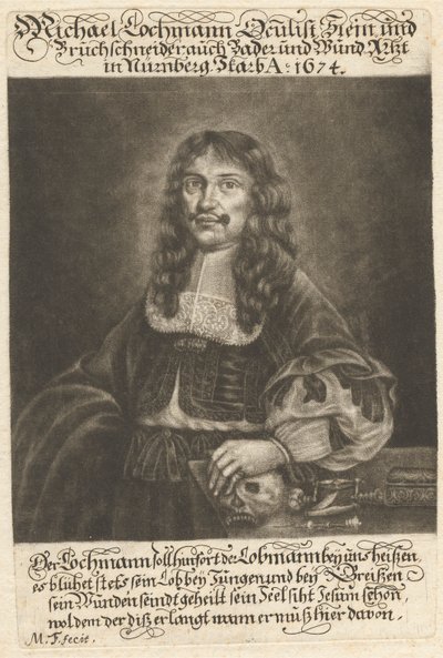 Michael Lochmann (1630-1674) by George Fennitzer