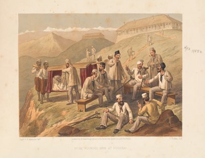 Wounded Men at Dugshai, 1857 by George Francklin Atkinson