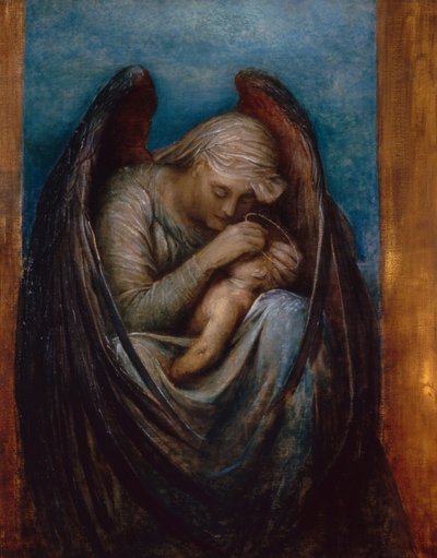 Death Crowning Innocence by George Frederic Watts
