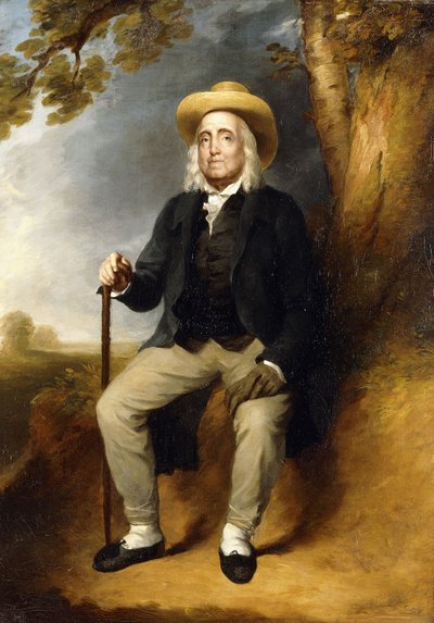 Portrait of Jeremy Bentham by George Frederick Watts