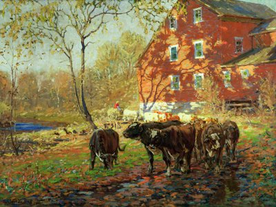 By the Drovers Inn by George Glenn Newell