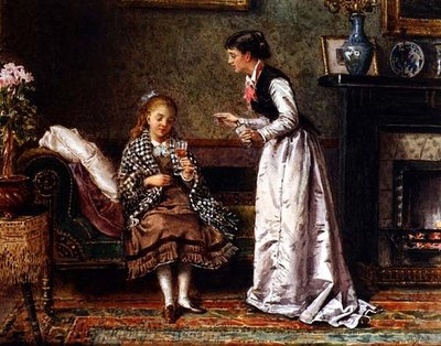 A Tonic by George Goodwin Kilburne