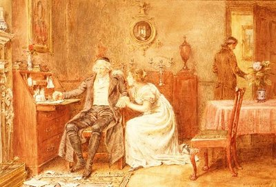 Disinherited by George Goodwin Kilburne