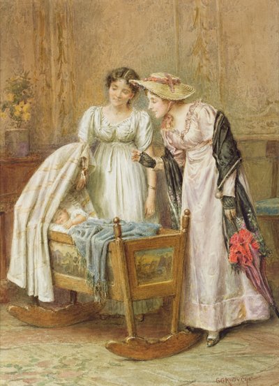 The Crib by George Goodwin Kilburne