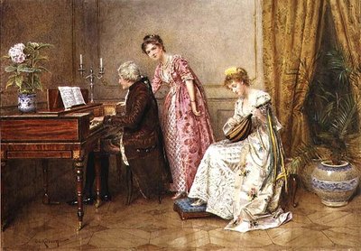 The Trio by George Goodwin Kilburne