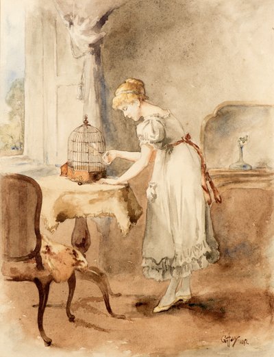 Feeding the Canary by George Hay
