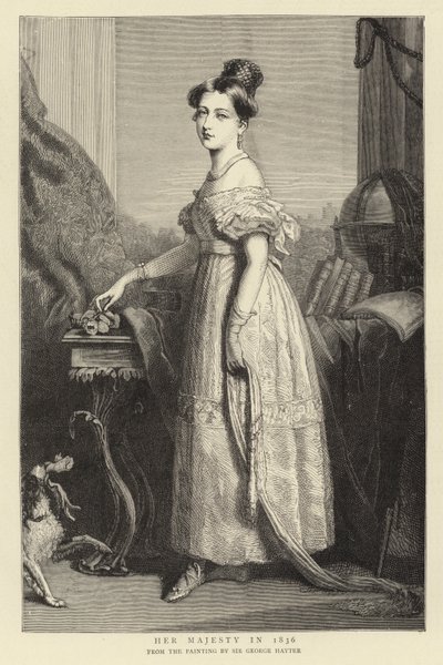 Her Majesty in 1836 by George Hayter