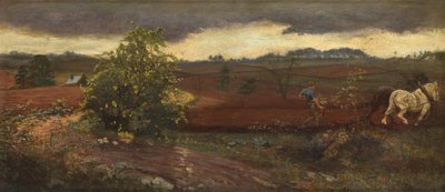 The Plough, 1870-72 by George Hemming Mason