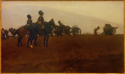 The Cannon Shot by George Hendrik Breitner