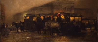 Evening at Square by George Hendrik Breitner