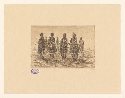 Galloping Hussars by George Hendrik Breitner